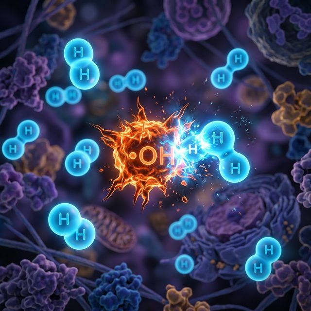 Antioxidant Mechanism Visualization