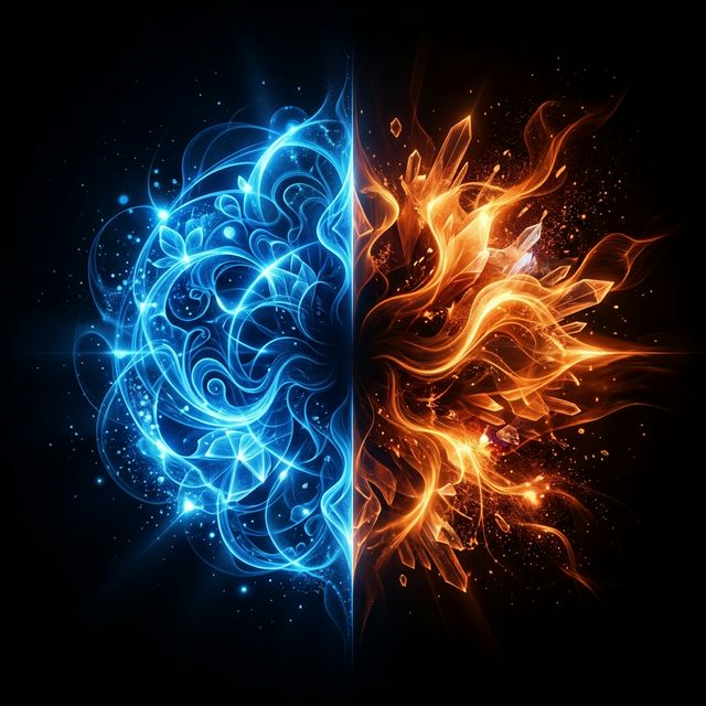 Two distinct streams